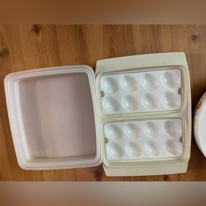 Tupperware Deviled Egg container